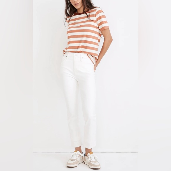 Madewell Denim - NWT Madewell ‘The Curvy Perfect Vintage Jean,’ High Rise, in White, Size 29